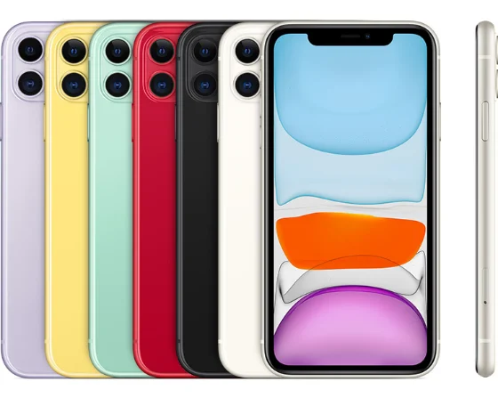 Apple's product photograph of the iPhone 11