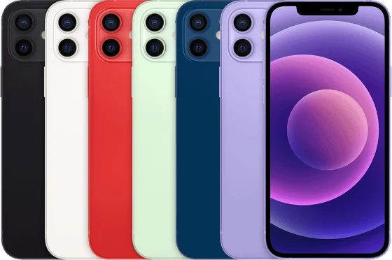 Apple's product photograph of the iPhone 12