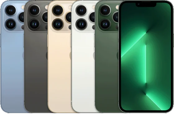Apple's product photograph of the iPhone 13 Pro