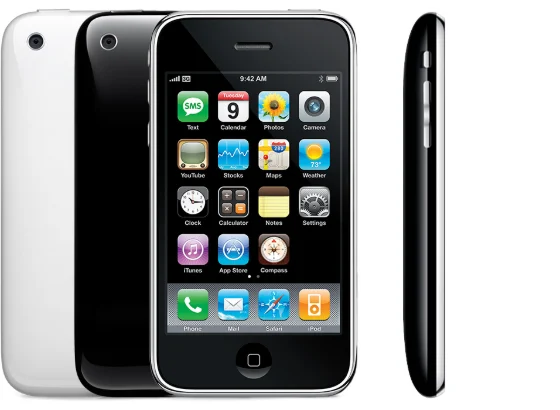 Apple's product photograph of the iPhone 3GS