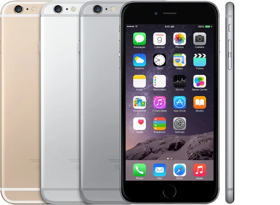 Apple's product photograph of the iPhone 6 Plus