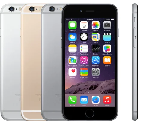 Apple's product photograph of the iPhone 6