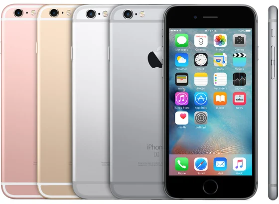 Apple's product photograph of the iPhone 6s