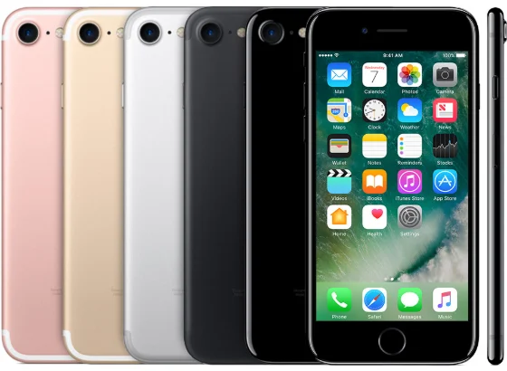 Apple's product photograph of the iPhone 7
