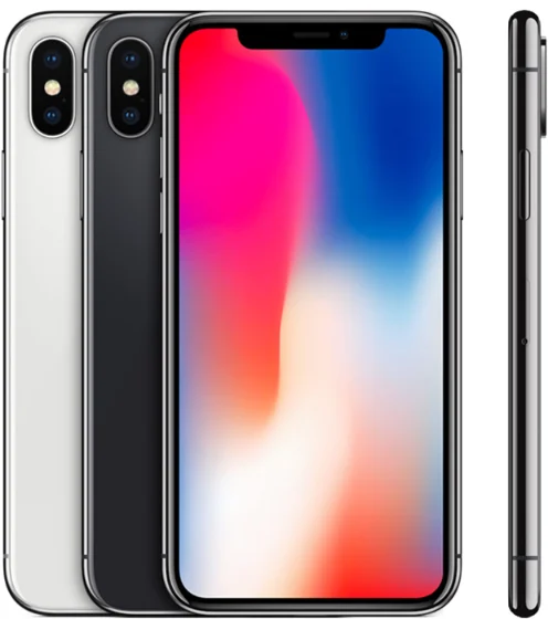 Apple's product photograph of the iPhone X